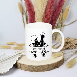 Skodelica 330 ml - Easter Bunny Illustrations 2