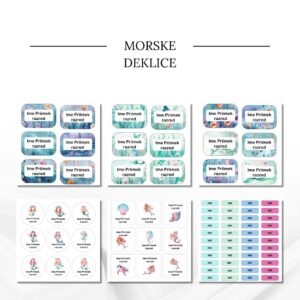 Morske deklice - 80 kos